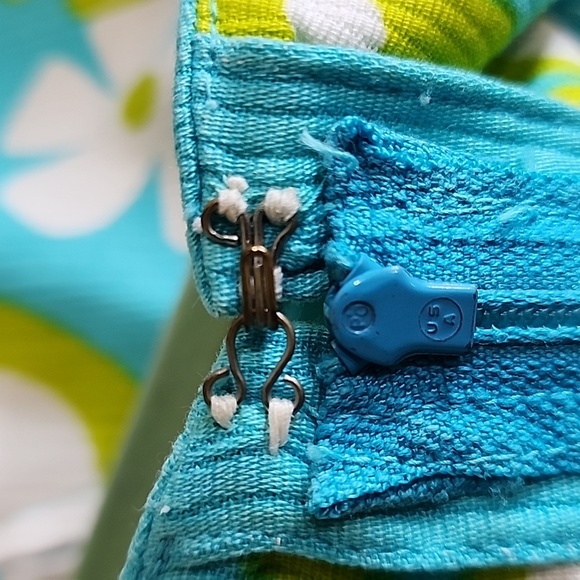 Vintage Nalii Honolulu Maxi Dress 60s 70s Flower Power Hawaiian Print Tropical - Picture 7 of 9